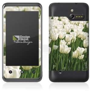 Design Skins for HTC 7 Pro   White Tulip Design Folie 