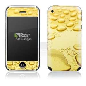   3G & 3Gs [without logo cut]   Golden Drops Design Folie: Electronics