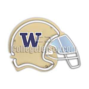 Washington Huskies Neon Football Helmet Memorabilia.:  