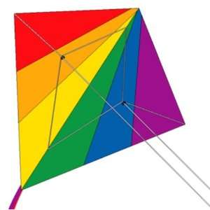   ™ Dual Control Nylon Kite Rainbow by X Kites Toys & Games