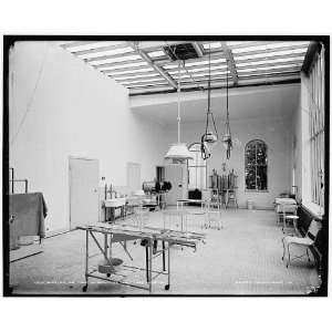    Operating room in Brooklyn Navy Yard Hospital