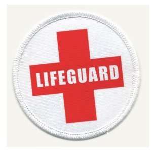  Creative Clam Lifeguard Cross Red Pool Safety Alert 4 Inch 