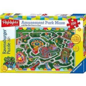  Highlights Amusement Park 100 Piece Puzzle Toys & Games
