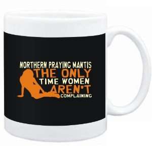  Mug Black  Northern Praying Mantis  THE ONLY TIME WOMEN 