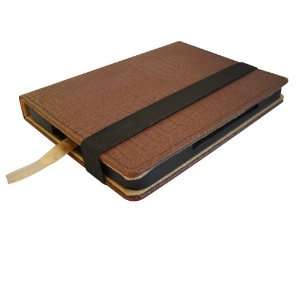   Kindle 4 Leather Cover Case   Crocodile Brown   100 