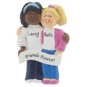  Personalized Friends Forever Christmas Ornament