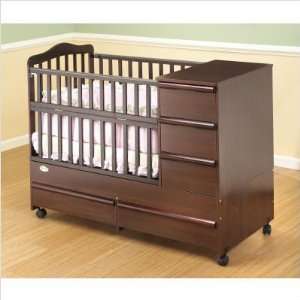  Portable Convertible Crib N Bed with Storage Station Unit 