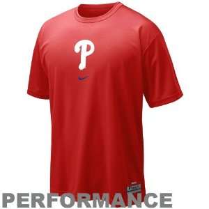 Philadelphia Phillies Dri Fit Logo T Shirt By Nike:  Sports 