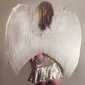   Feather Angel Wings w/ Halo for Adult Women and Men: Everything Else