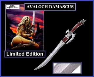 KIT RAE Avaloch Damascus Sword Limited Edition KR0038D  