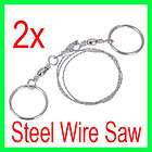 pieces new steel wire saw emergency camping hunting survival