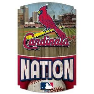  MLB St Louis Cardinals Wall Sign   Cardinals Nation 