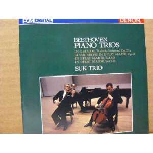  Beethoven Piano Trios Suk Trio Denon 1985 CD: Everything 