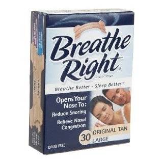  Breathe Right Large Tan Nasal Strips, 100ct: Health 