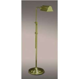   Polished Solid Brass Adjustable Pharmacy Floor Lamp: Home Improvement