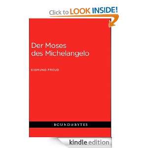 Der Moses des Michelangelo (German Edition): Sigmund Freud:  