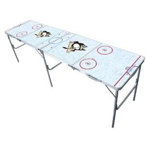  8ft Pittsburgh Penguins NHL Tailgate Table Sports 