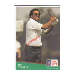  1991 Pro Set 161 Jim Thorpe (Golf Cards): Sports 