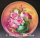 Limoges France Hand Painted Roses Still Life Painting L