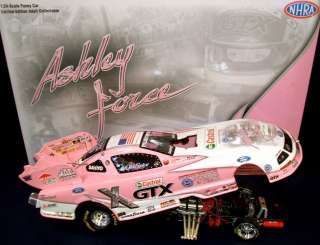 NHRA ASHLEY FORCE 124 Diecast Funny Car ROOKIE OF THE YEAR Nitro INDY 