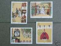 China 1998 18 Romance of Three Kingdoms stamps 5 story  