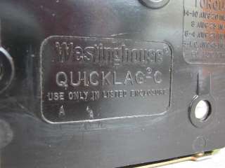 Westinghouse Quicklag C Circuit Breaker 25 Amp  