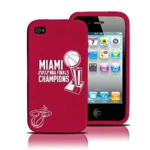 Miami Heat 2012 NBA Finals Champions iPhone 4/4S Silicone Case:  