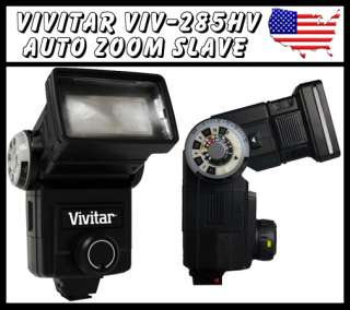 VIVITAR 285HV ZOOM FLASH OLYMPUS E520 E600 E620 E420  