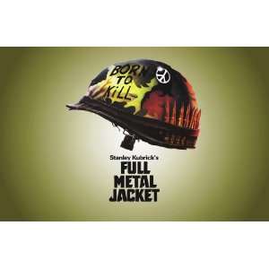  Full Metal Jacket Movie Poster (11 x 17 Inches   28cm x 