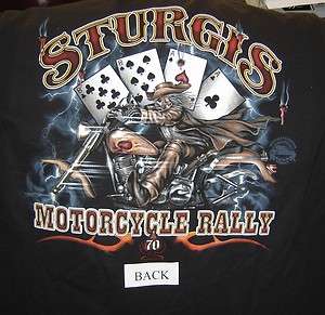  Bill, Harley Motorcycle T shirts,70th.sturgis rally biker sale  