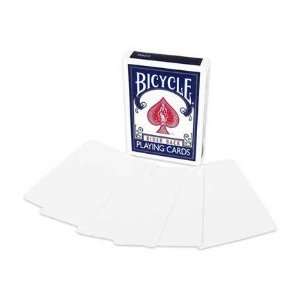    Magic Makers Bicycle Blank Face Blank Back Deck: Toys & Games