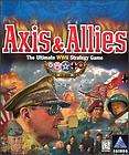 Axis & Allies PC CD historical WWII strategy world war computer board 