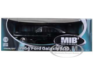   18 scale diecast model car of 1964 ford galaxie 500 black from mib