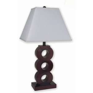   Inches Tall Classic Tradiitional Chic Style Solid Wood Table Lamp