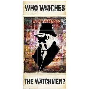  Watchmen Rubber Wall/Floor Mural Who Watches Toys 