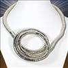 Long9mm flexible snake DIY chain bracelet necklace N225  