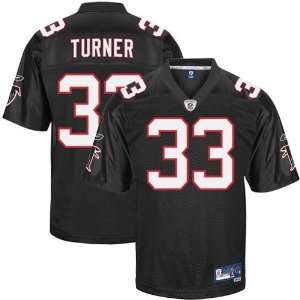  Michael Turner 2009 Black Reebok NFL Premier Atlanta 