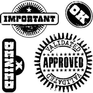  Approval Rating   Clear Stamps Arts, Crafts & Sewing