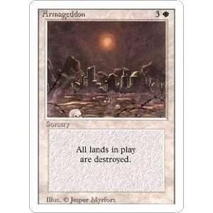  Armageddon (Magic the Gathering  Revised Rare) Toys 