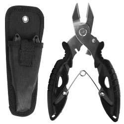 Gone Fishing Stainless Steel Braid Scissors W/ Case  