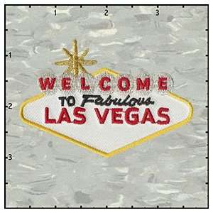  Welcome to fabulous Las Vegas iron on patch souvenir 