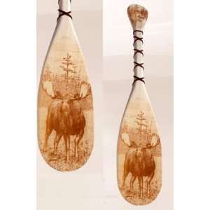  Moose Wood Canoe Paddle Wall Hanging: Home & Kitchen