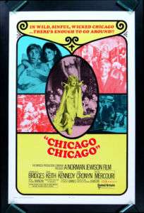 CHICAGO, CHICAGO * 1SH ORIG ROLLED MOVIE POSTER 1970  