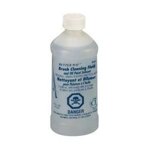   Way Brush Cleaner And Oil Paint Solvent 16 Ounces