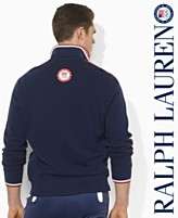 Ralph Lauren Jacket, Team USA Olympic Full Zip Stretch Mesh Jacket