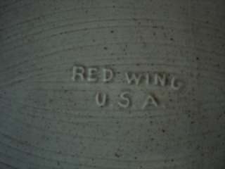RED WING USA POTTERY MEAT STEAK PLATTER PLATE  