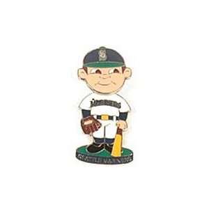   Pin   Seattle Mariners Bobble Head Pin by Aminco