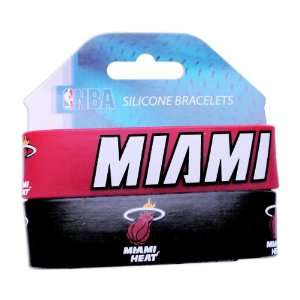 Aminco Miami Heat Wrist Band NBA:  Sports & Outdoors