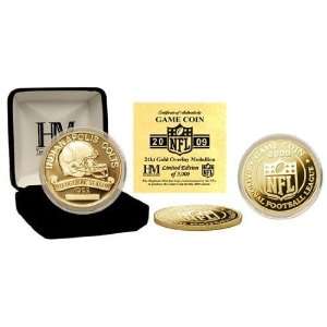    Indianapolis Colts 24KT 2009 Gold Game Coin: Sports & Outdoors