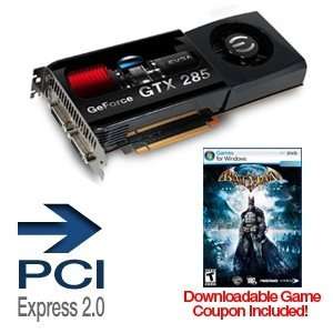    EVGA GeForce GTX285 Superclocked Video Card w/FREE Electronics